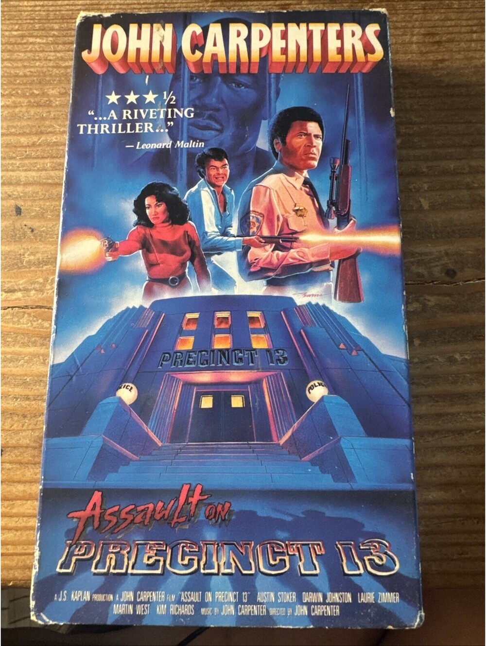 JOHN CARPENTERS ASSAULT ON PRECINCT 13 (1989) United American Video